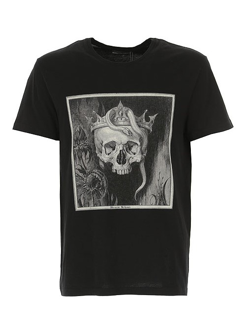 Camiseta Alexander McQueen - Snake Skull