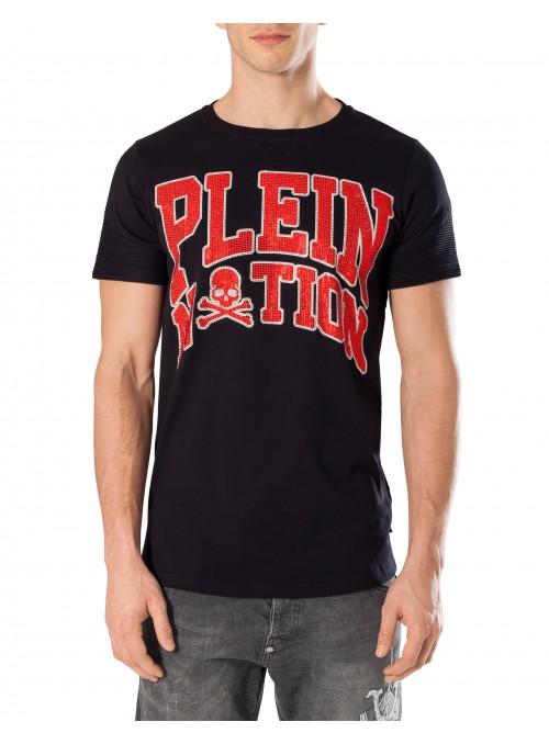 Camiseta Philipp Plein - Round Neck SS &quot;NOH HOTFIX&quot;