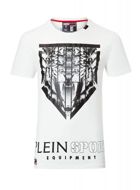 Camiseta Philipp Plein - Tiger White