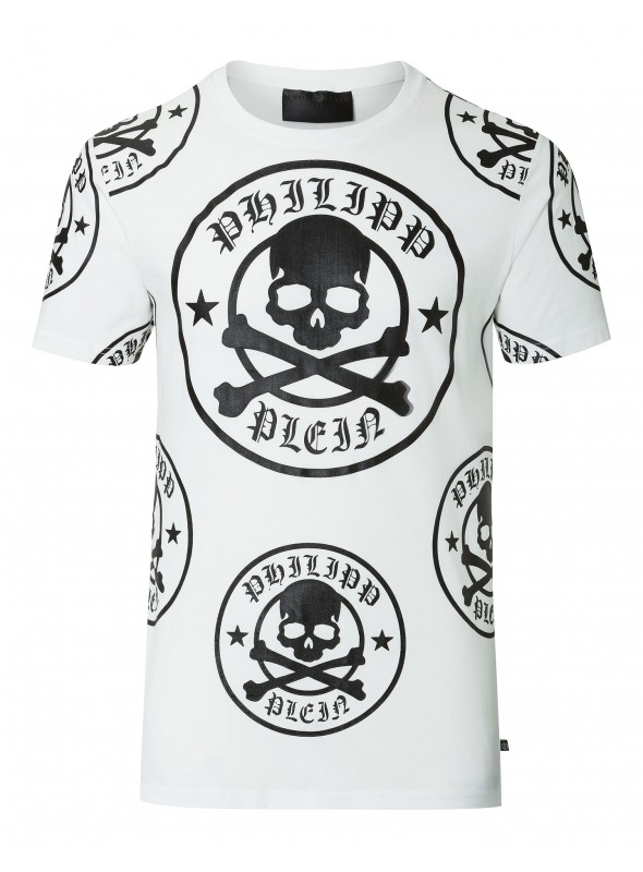 Camiseta Philipp Plein - Round Neck SS "PLUM"