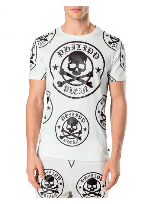Camiseta Philipp Plein - Round Neck SS &quot;PLUM&quot;