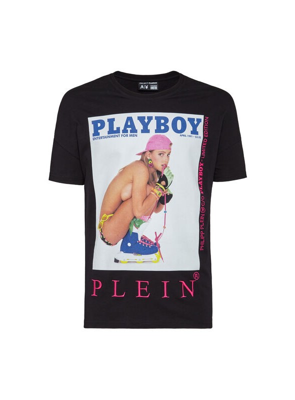 Camiseta Philipp Plein x Playboy - Skategirl Print