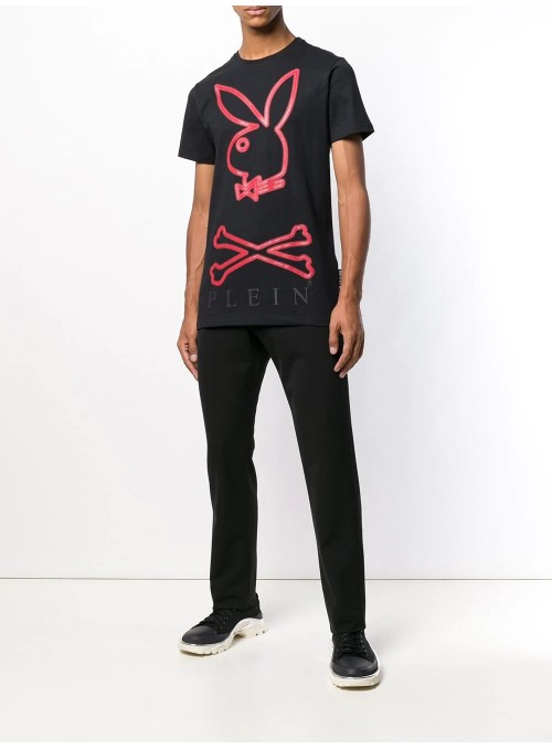 Camiseta Philipp Plein x Playboy - Bunny Logo