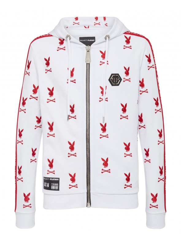 Chaqueta Philipp Plein - Bunny Logo White