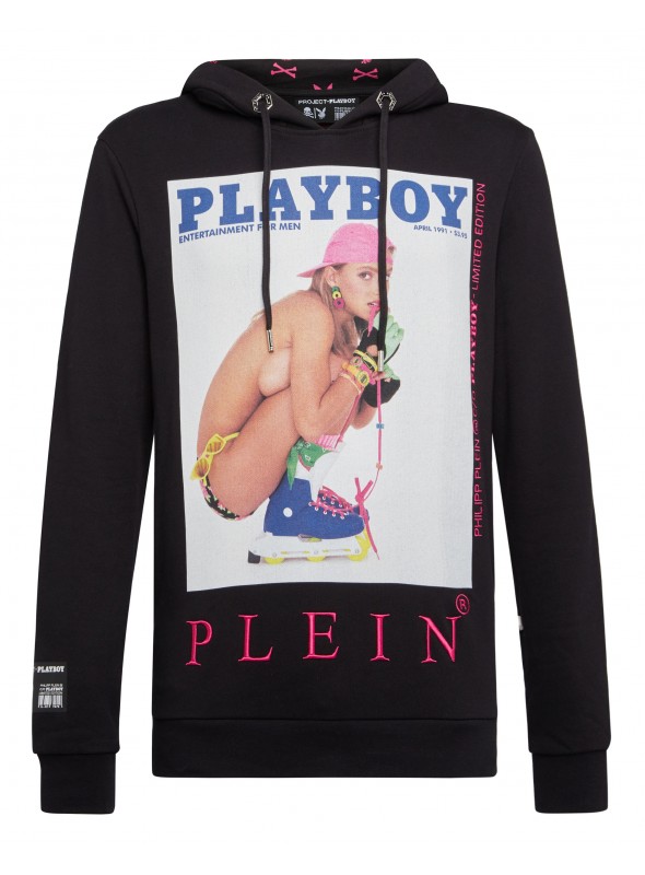 Sudadera Philipp Plein x Playboy - Julie Clark Black