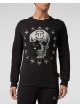 Sudadera sin capucha Philipp Plein - LS Stars and Skull