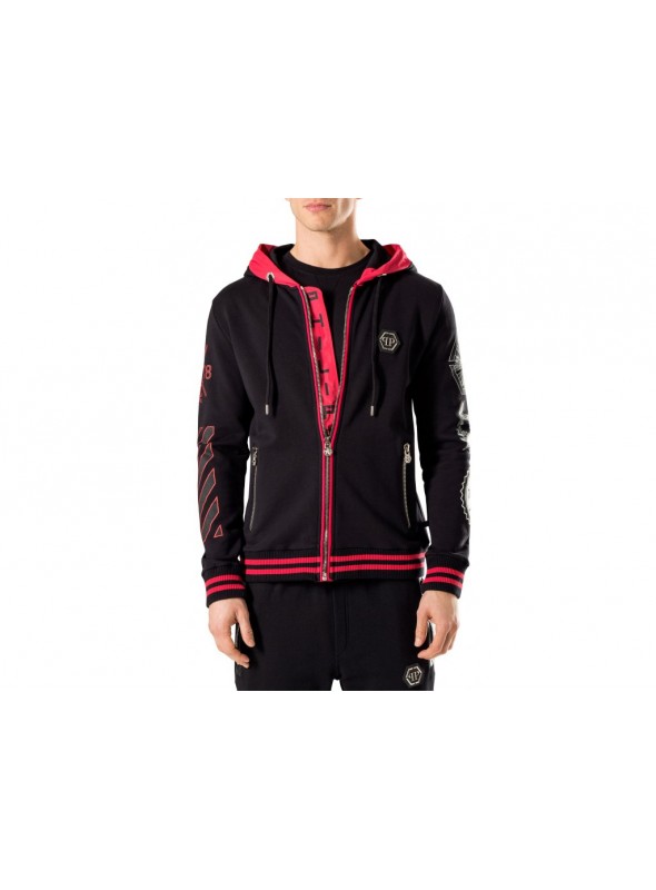 Sudadera con cremallera Philipp Plein - Flame