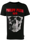 Camiseta manga corta Philipp Plein - SS Skull Black Red