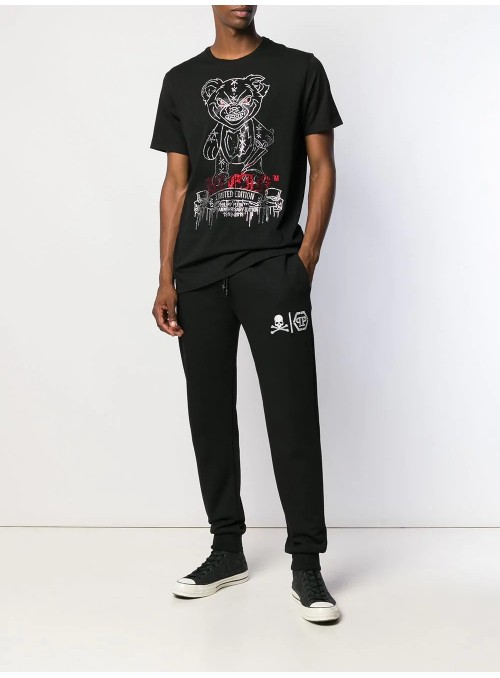 Camiseta manga corta Philipp Plein - Teddy Bear Black