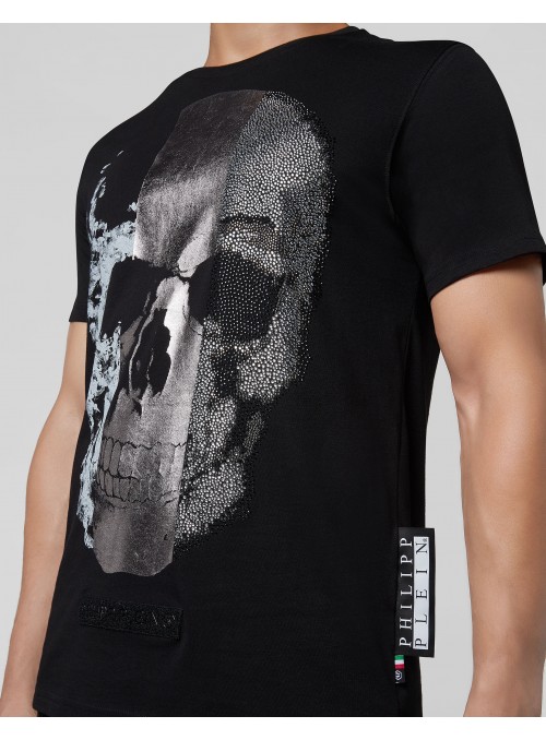 Camiseta Philipp Plein - Platinum Cut Skull